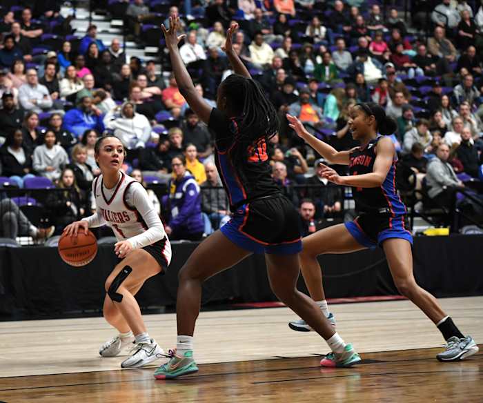 Benson Clackamas 6A Oregon girls basketball semifinal 2024 Taylor Balkom 15